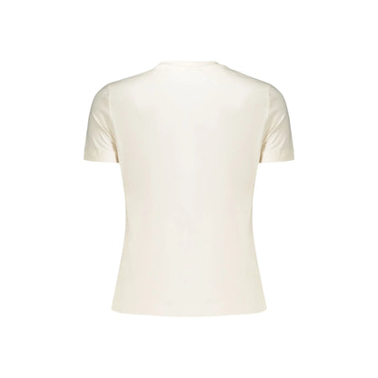 GUESS JEANS T-SHIRT MANICHE CORTE DONNA ROSA