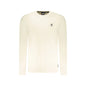 U.S. Grand T-Shirt Uomo Beige Maniche Lunghe Girocollo Stampa Logo - foto prodotto