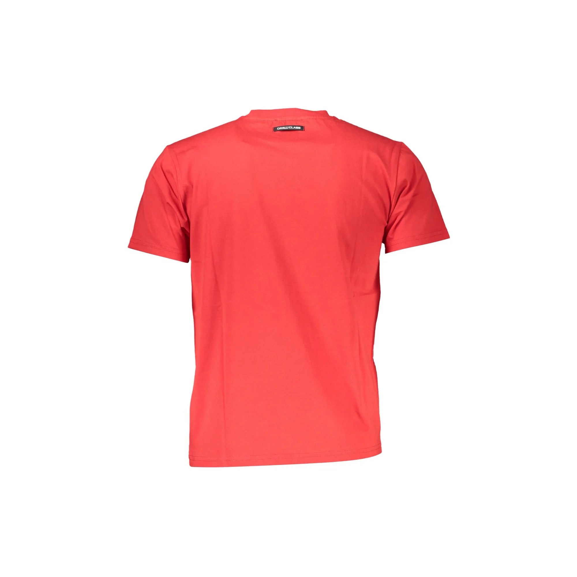 CAVALLI CLASS T-SHIRT MANICHE CORTE UOMO ROSSO