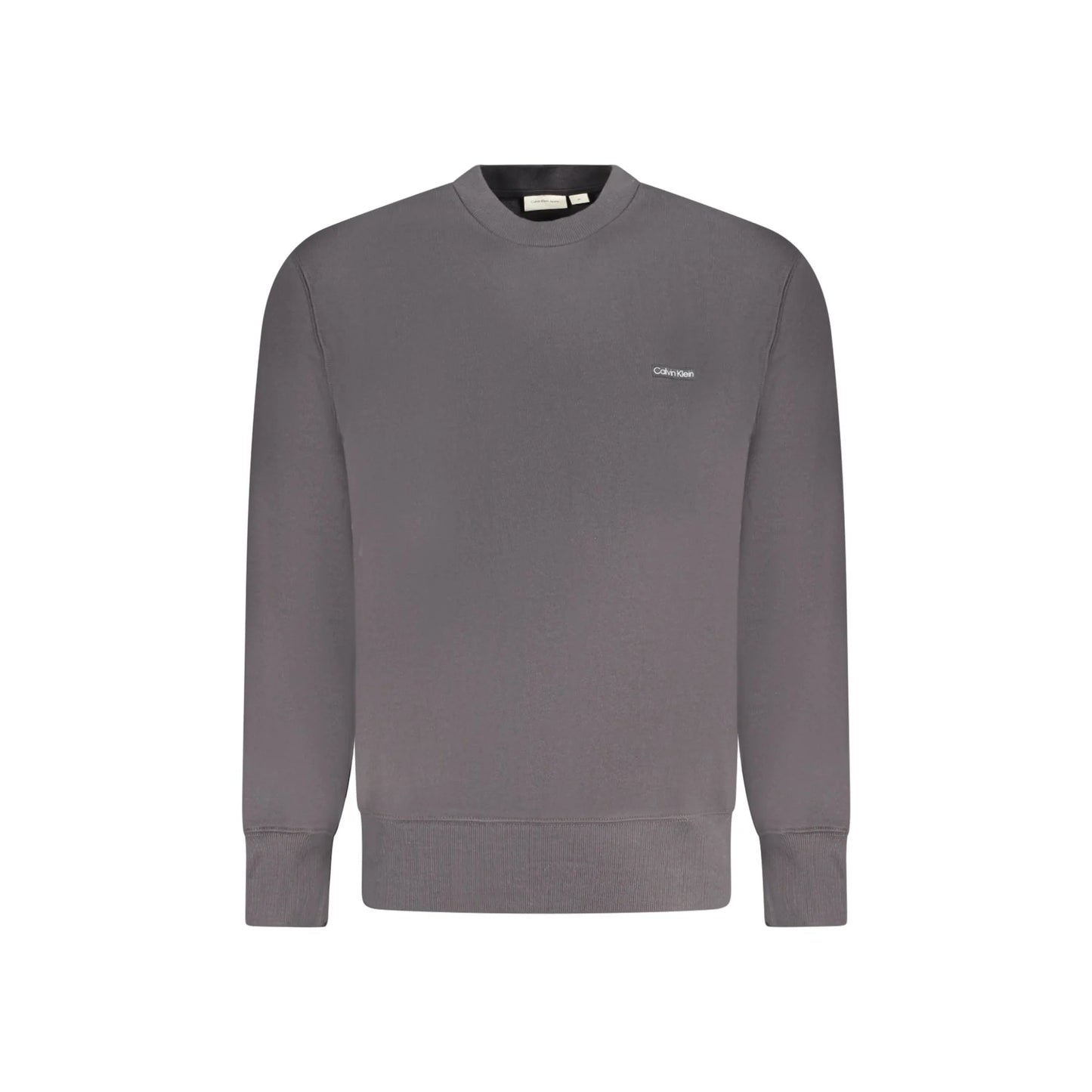 Calvin Klein Felpa Maniche Lunghe Uomo Nera Logo Felpe Nero - foto prodotto