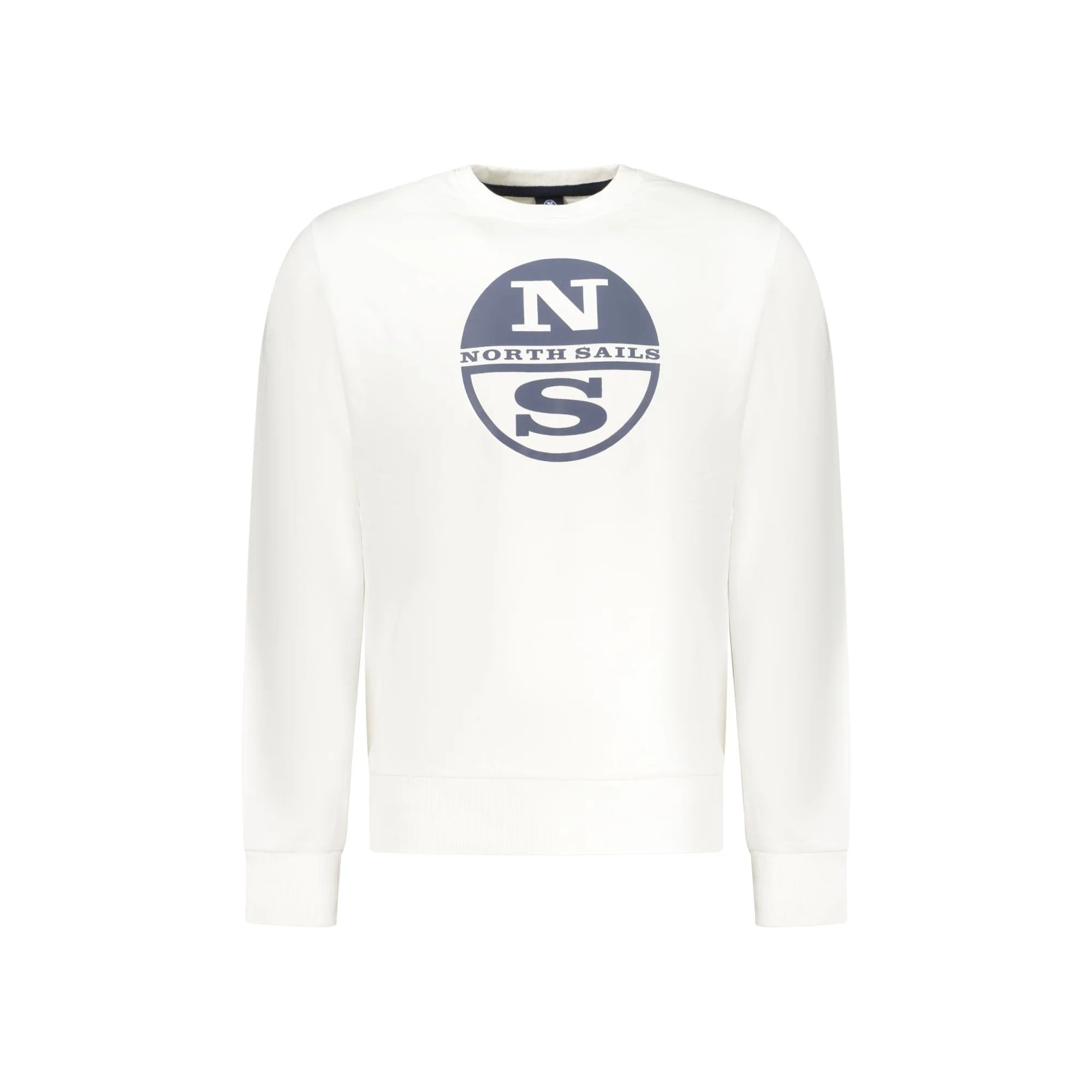 NORTH SAILS FELPA SENZA ZIP UOMO BIANCO