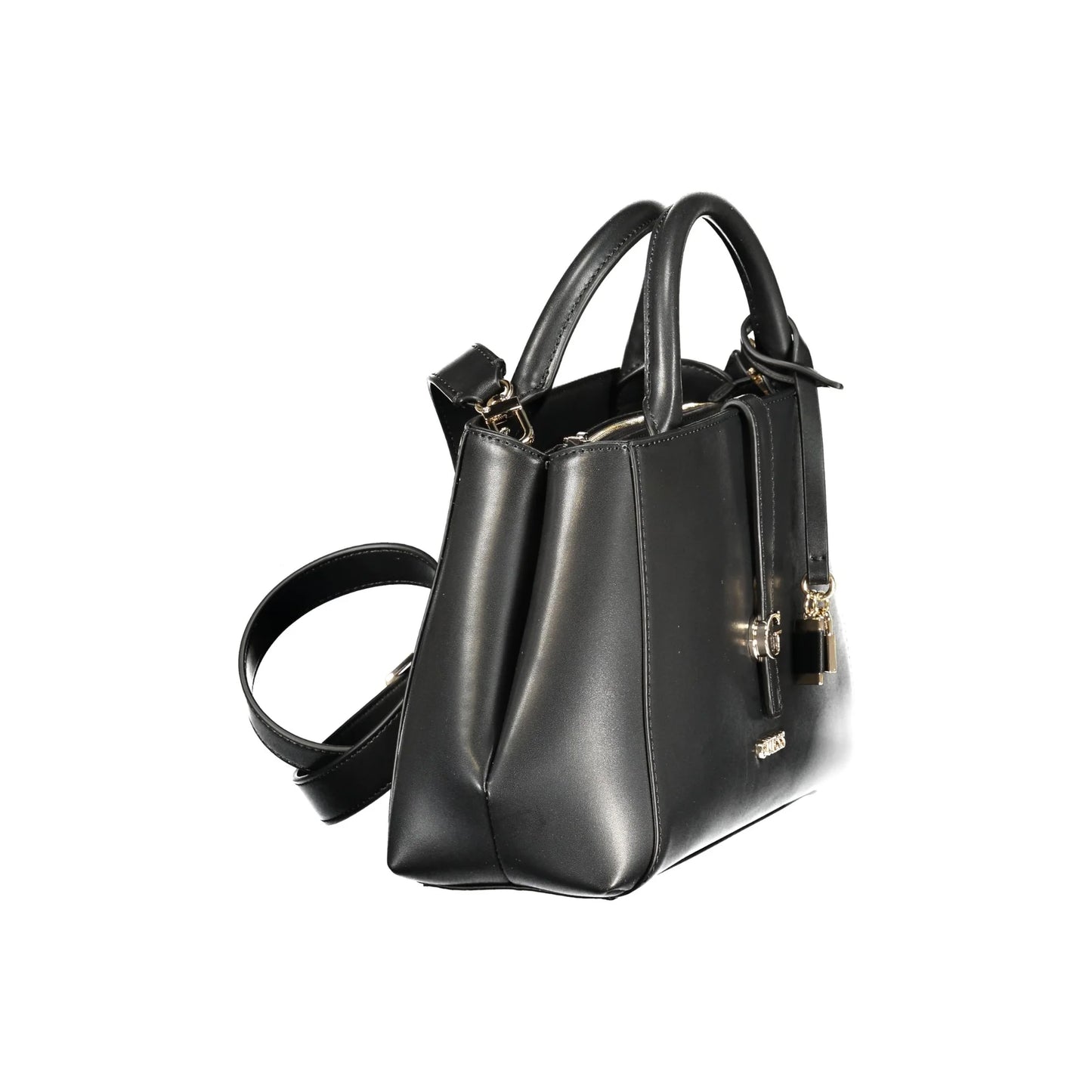 Guess Jeans Borsa a Tracolla Donna Nera Logo Borse nero - vista 3