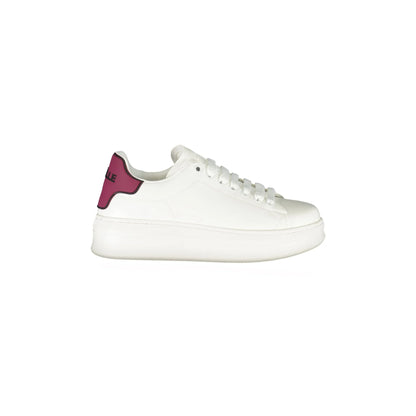GAELLE PARIS Scarpe Sneakers Donna Rosse con Dettagli a Contrasto Rosso - foto prodotto
