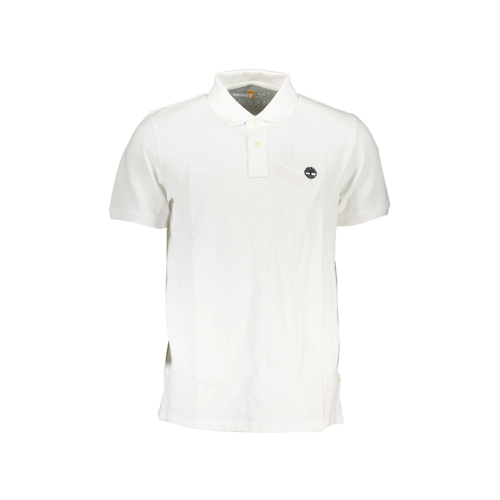 TIMBERLAND POLO MANICHE CORTE UOMO BIANCO