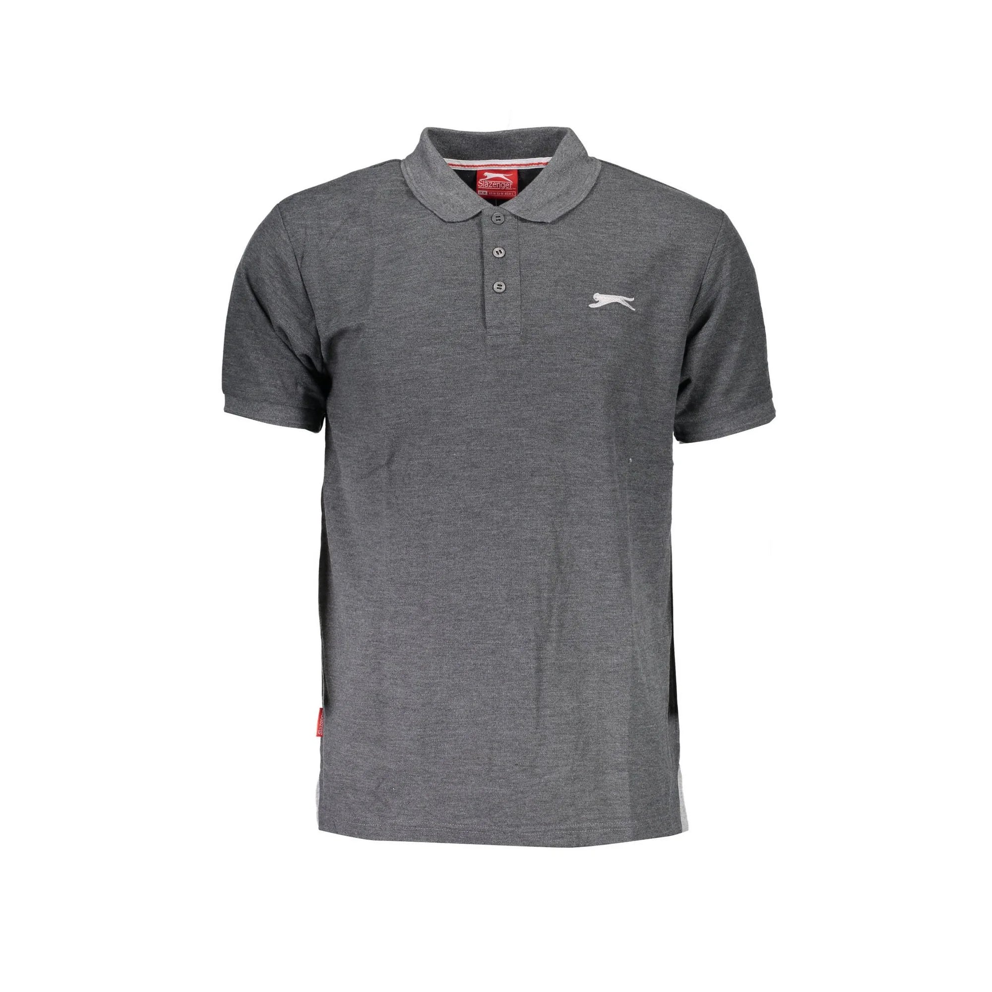 SLAZENGER POLO MANICHE CORTE UOMO GRIGIO