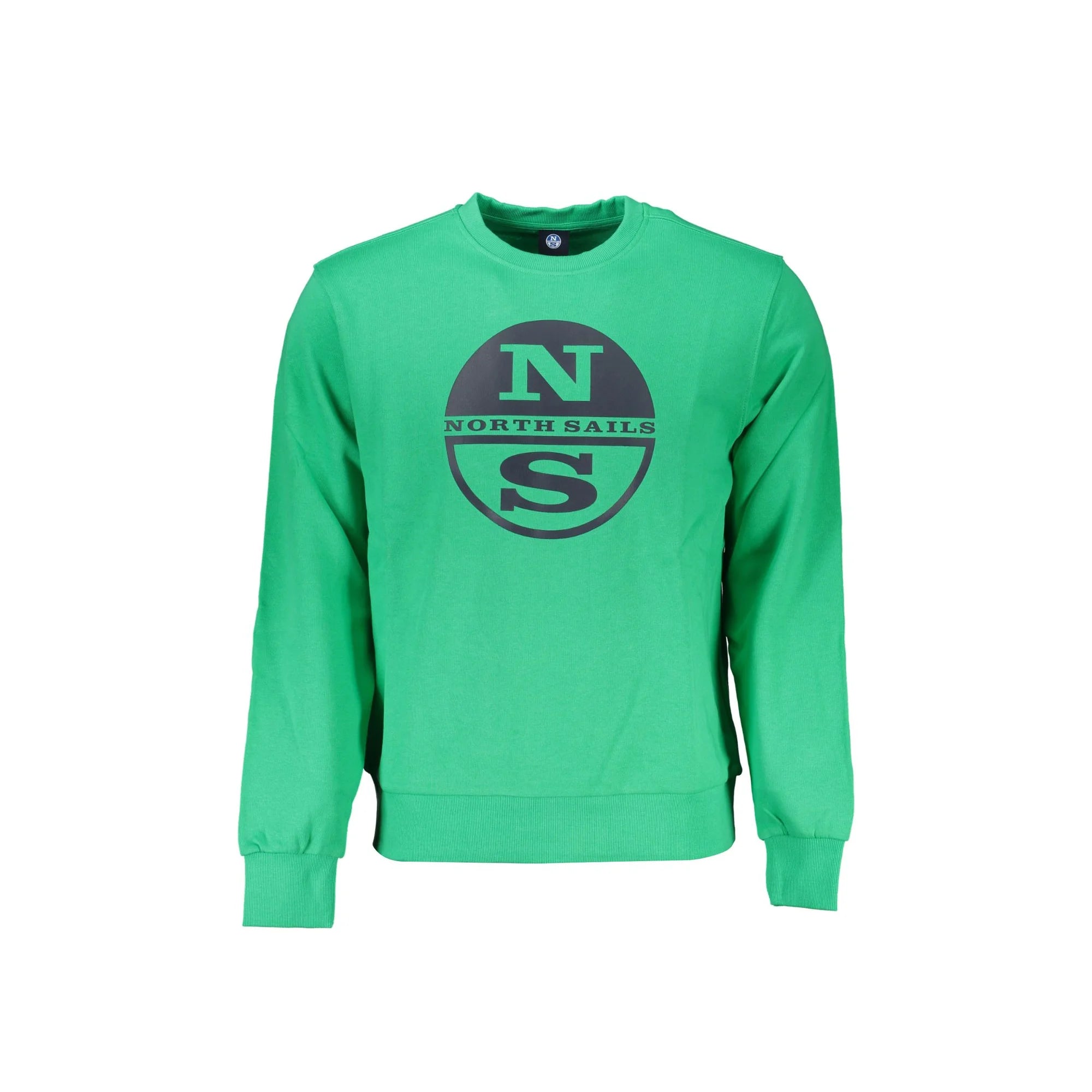 NORTH SAILS FELPA SENZA ZIP UOMO VERDE