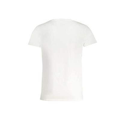 Trussardi T-Shirt Maniche Corte Uomo Bianca Stampa Logo bianco - vista 2
