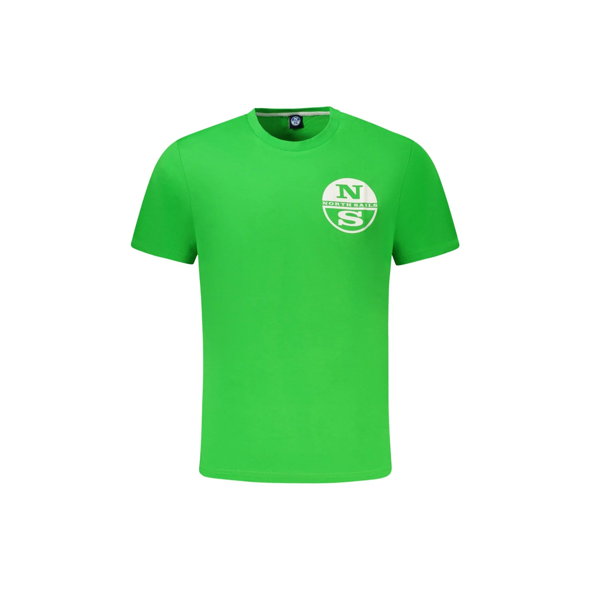 North Sails T-Shirt Maniche Corte Uomo Verde Stampa Logo - foto prodotto