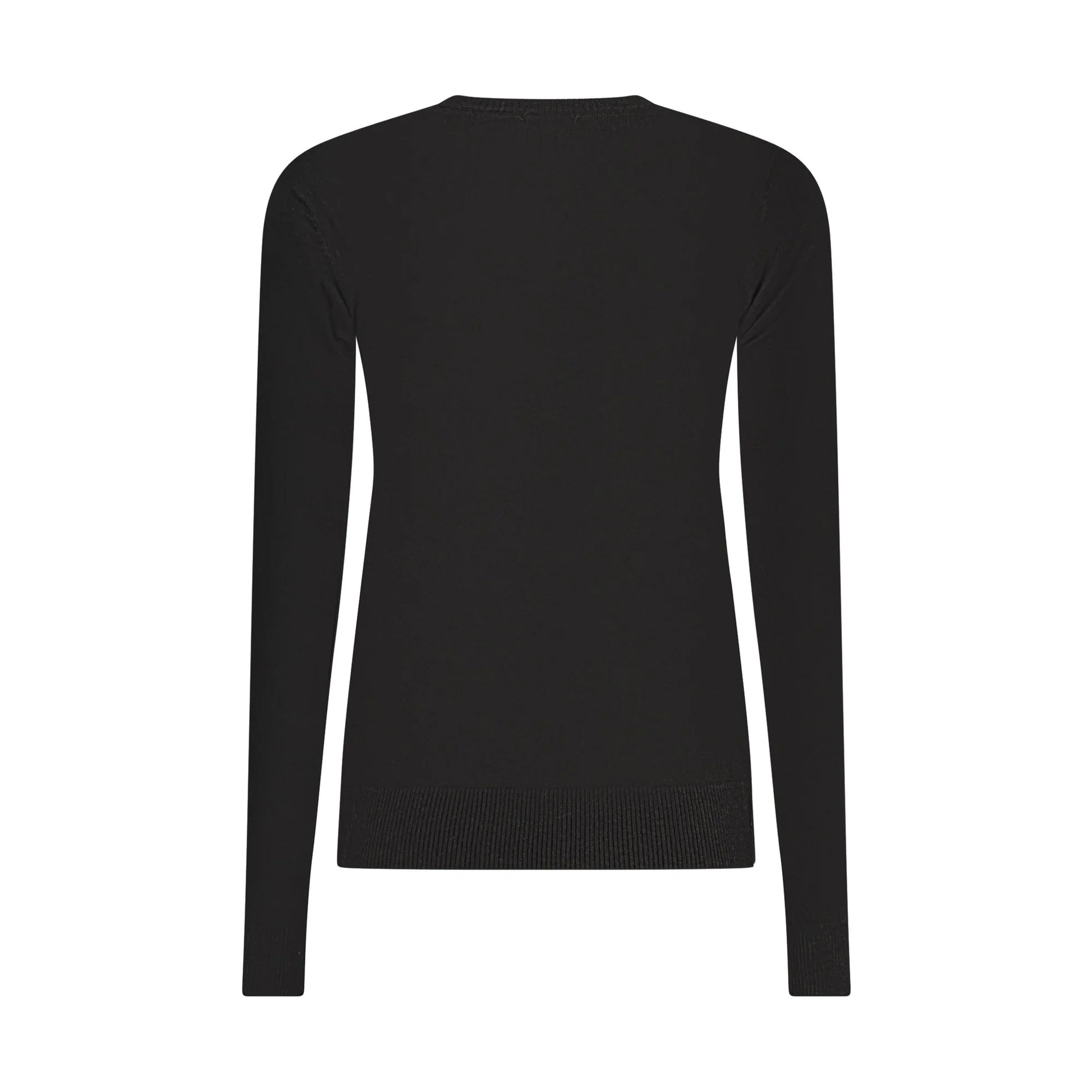Norway 1963 Maglia Donna Nera Girocollo Maniche Lunghe Logo Maglie nero - vista 2