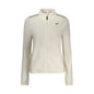 Norway 1963 Felpa Donna Bianco Zip Pile Dettagli Logo Felpe - foto prodotto