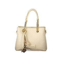 Valentino Bags Borsa a Tracolla Donna Beige Logo
