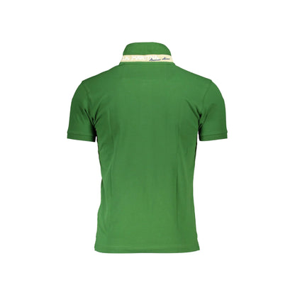 La Martina Polo Maniche Corte Uomo Verde Ricamo - vista 3
