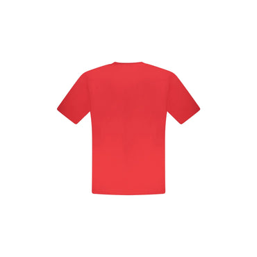 North Sails T-Shirt Maniche Corte Uomo Rossa Stampa Logo rosso - vista 2