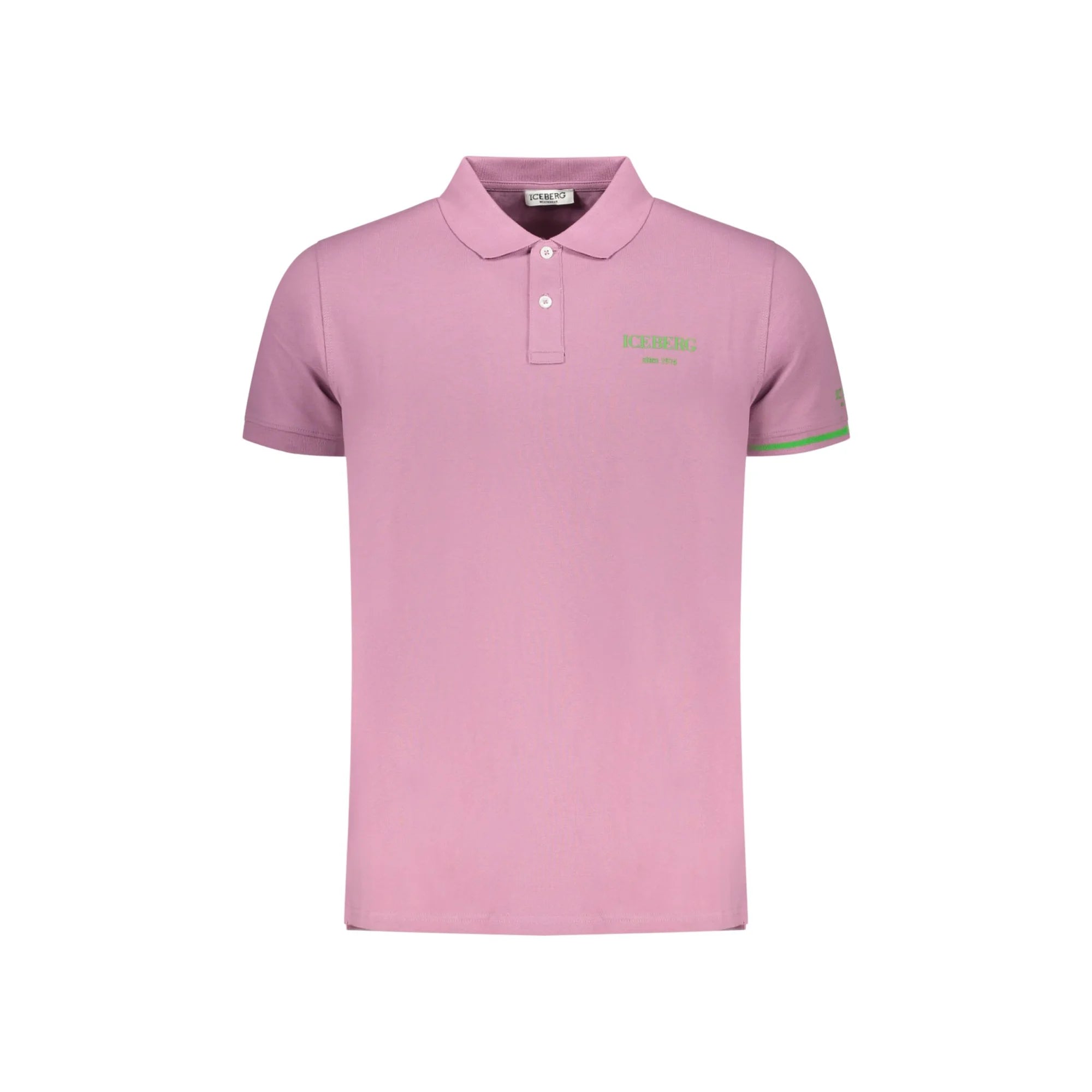 ICEBERG POLO MANICHE CORTE UOMO VIOLA