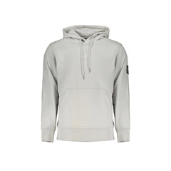 Calvin Klein Felpa Maniche Lunghe Uomo Grigia Logo