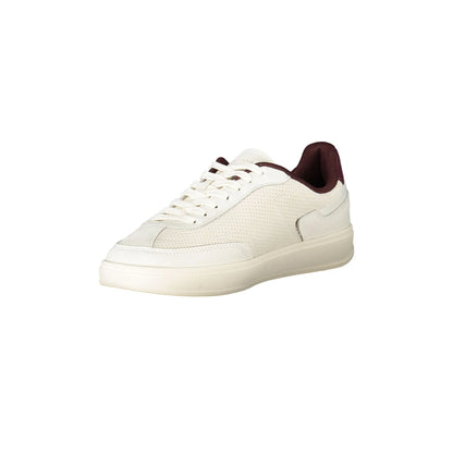 TOMMY HILFIGER Scarpe Sportive Donna Beige con Dettagli Marroni e Ricamo Sneakers - vista 3