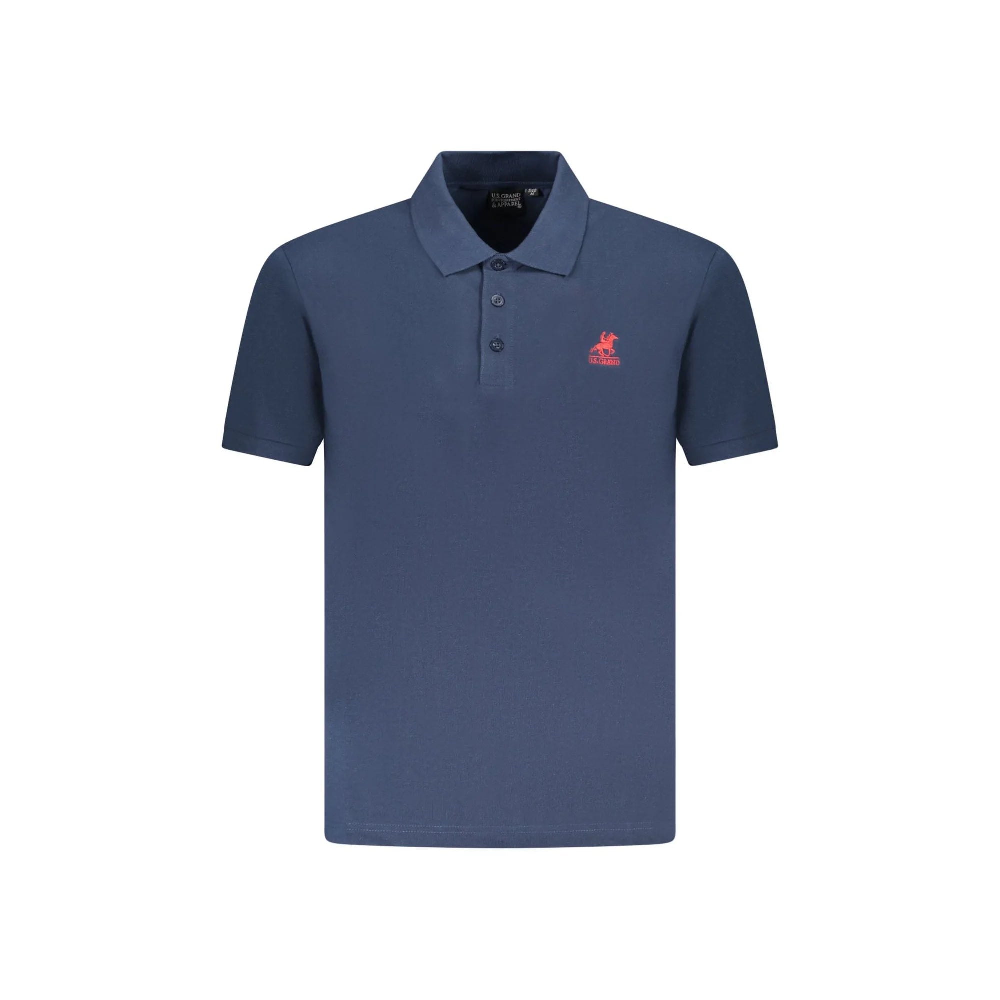 U.S. GRAND POLO POLO MANICHE CORTE UOMO BLU