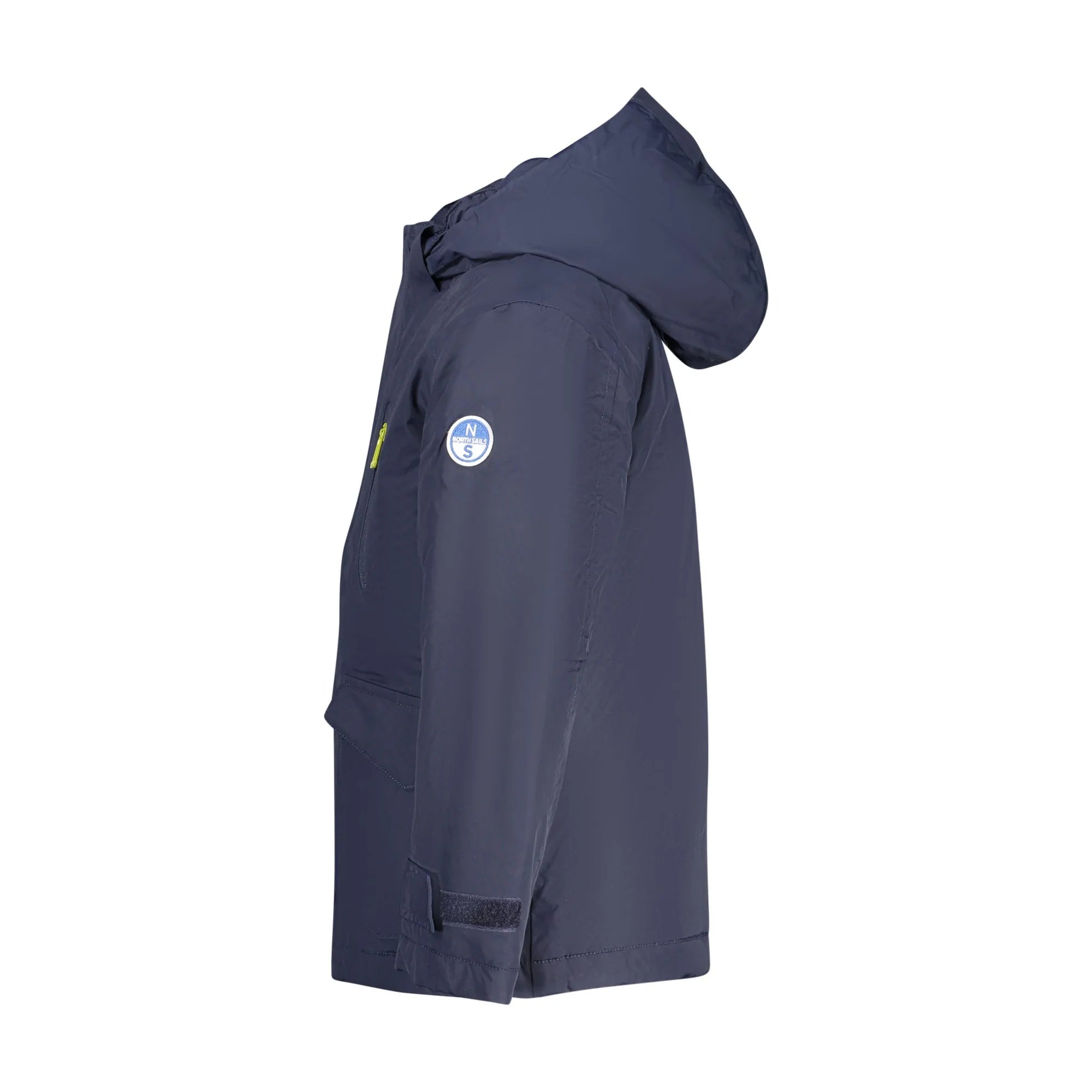 North Sails Giubbotto Maniche Lunghe Unisex Blu Cappuccio Removibile Giubbotti e Giacche - vista 3