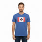 Norway 1963 T-Shirt Uomo Blu Maniche Corte Stampa Logo - vista 3