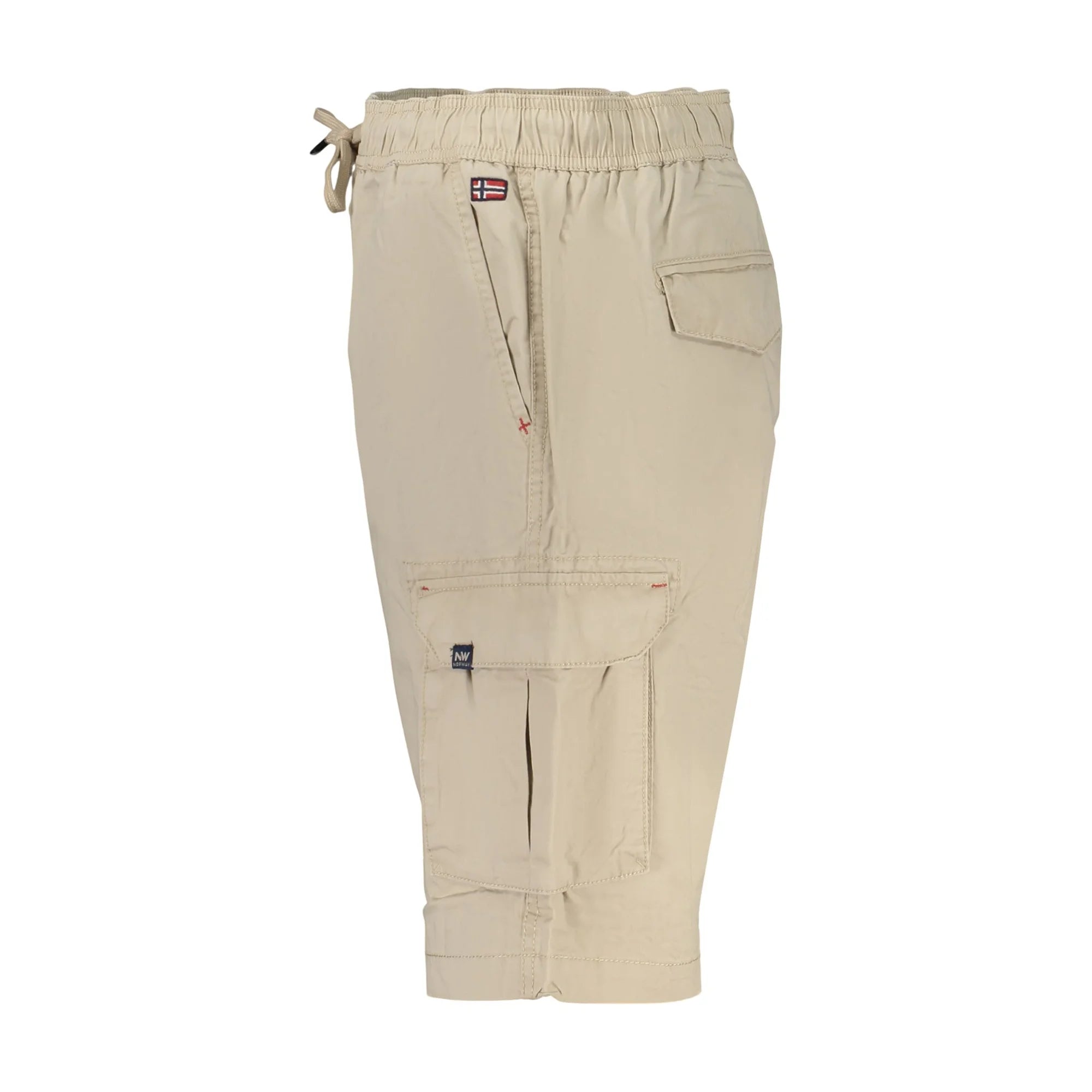 NORWAY 1963 PANTALONE BERMUDA UOMO BEIGE