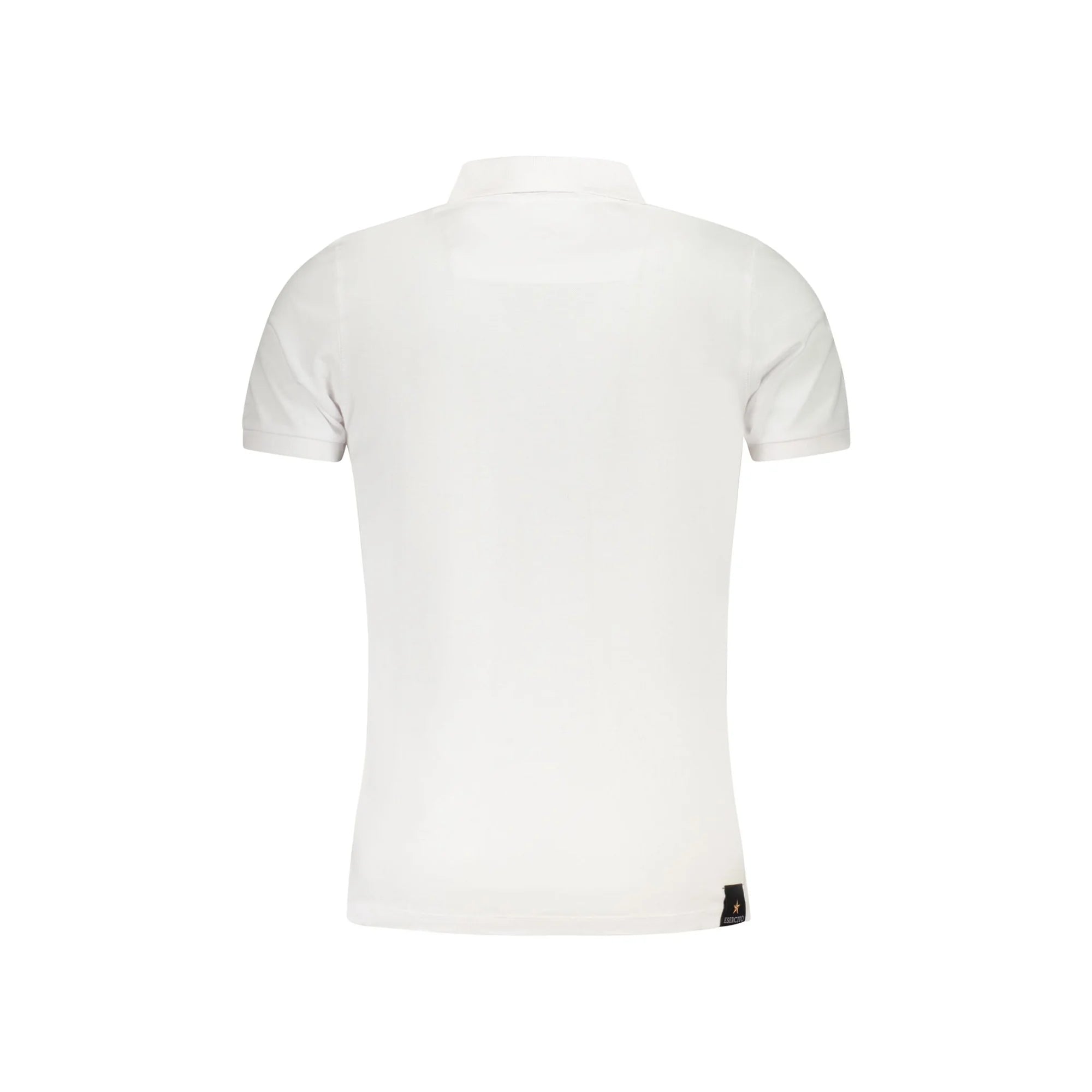 Accademia Militare Polo Maniche Corte Uomo Bianca Stampa Logo bianco - vista 2