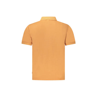 Pepe Jeans Polo Maniche Corte Uomo Arancioni Ricamo - vista 2