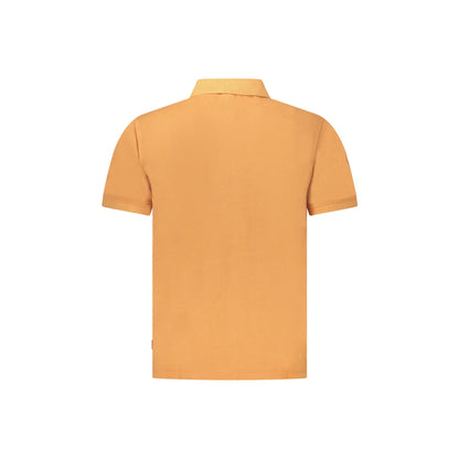 Pepe Jeans Polo Maniche Corte Uomo Arancioni Ricamo - vista 2