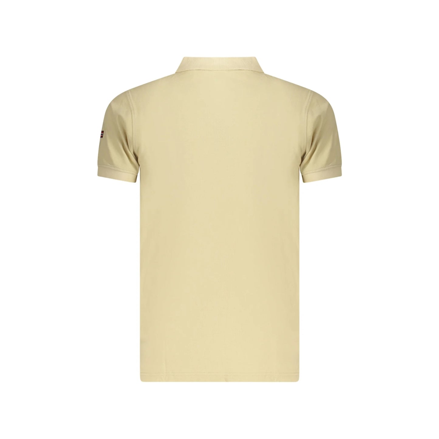 NORWAY 1963 POLO MANICHE CORTE UOMO BEIGE