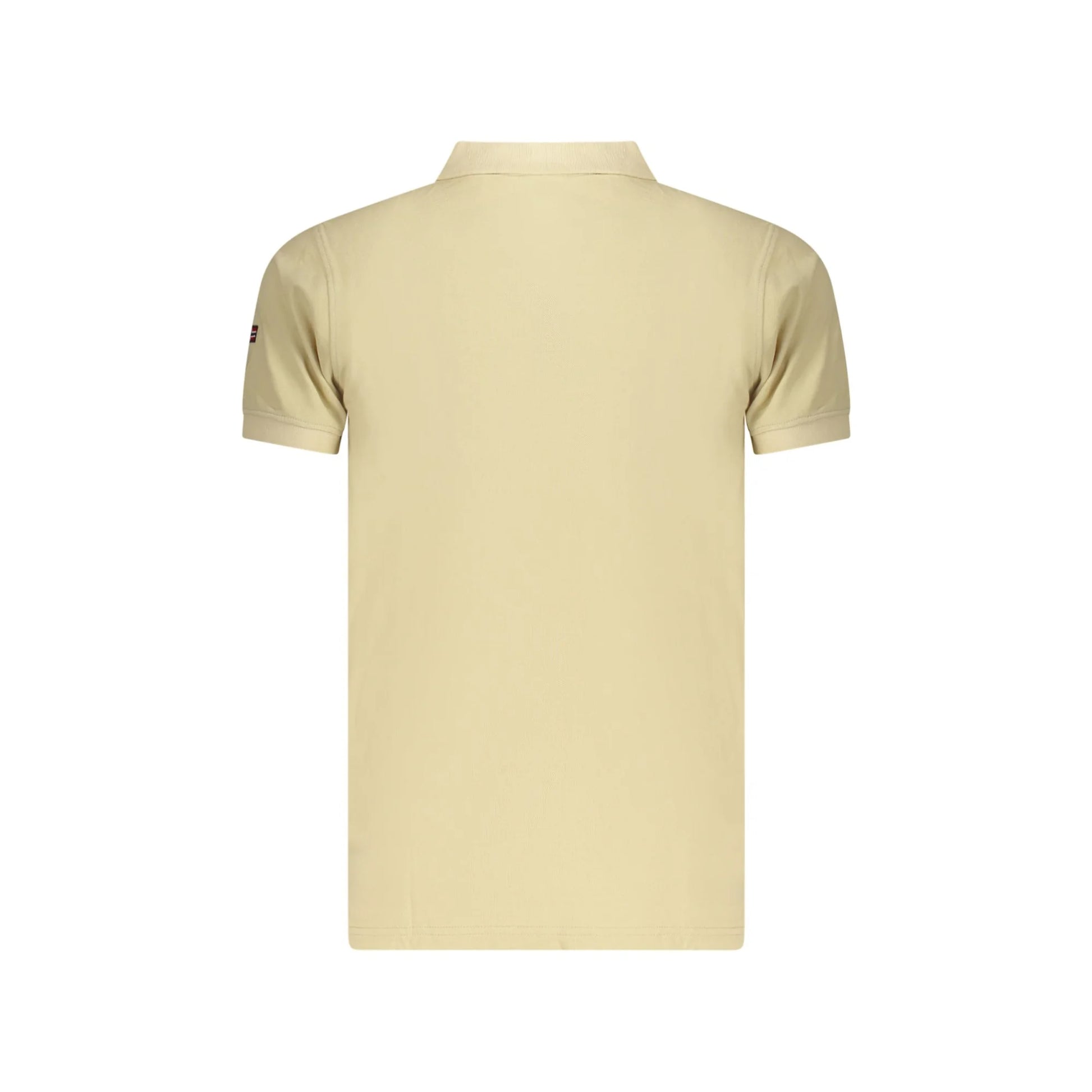 NORWAY 1963 POLO MANICHE CORTE UOMO BEIGE