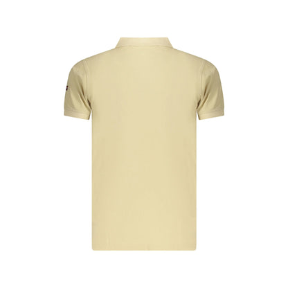 NORWAY 1963 POLO MANICHE CORTE UOMO BEIGE