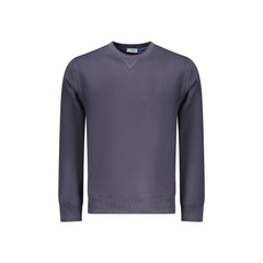 Coveri Moving Felpa Maniche Lunghe Uomo Blu Ricamo