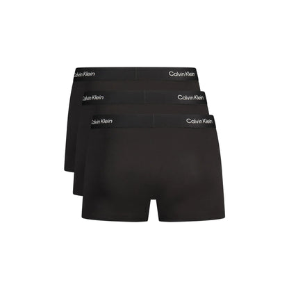 Calvin Klein Boxer Uomo Nero Parigamba Tri-Pack Logo Intimo - vista 2