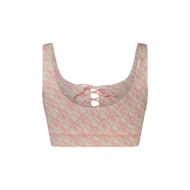 Guess Jeans Camicia Donna Rosa Dettagli a Contrasto Camicie - vista 2
