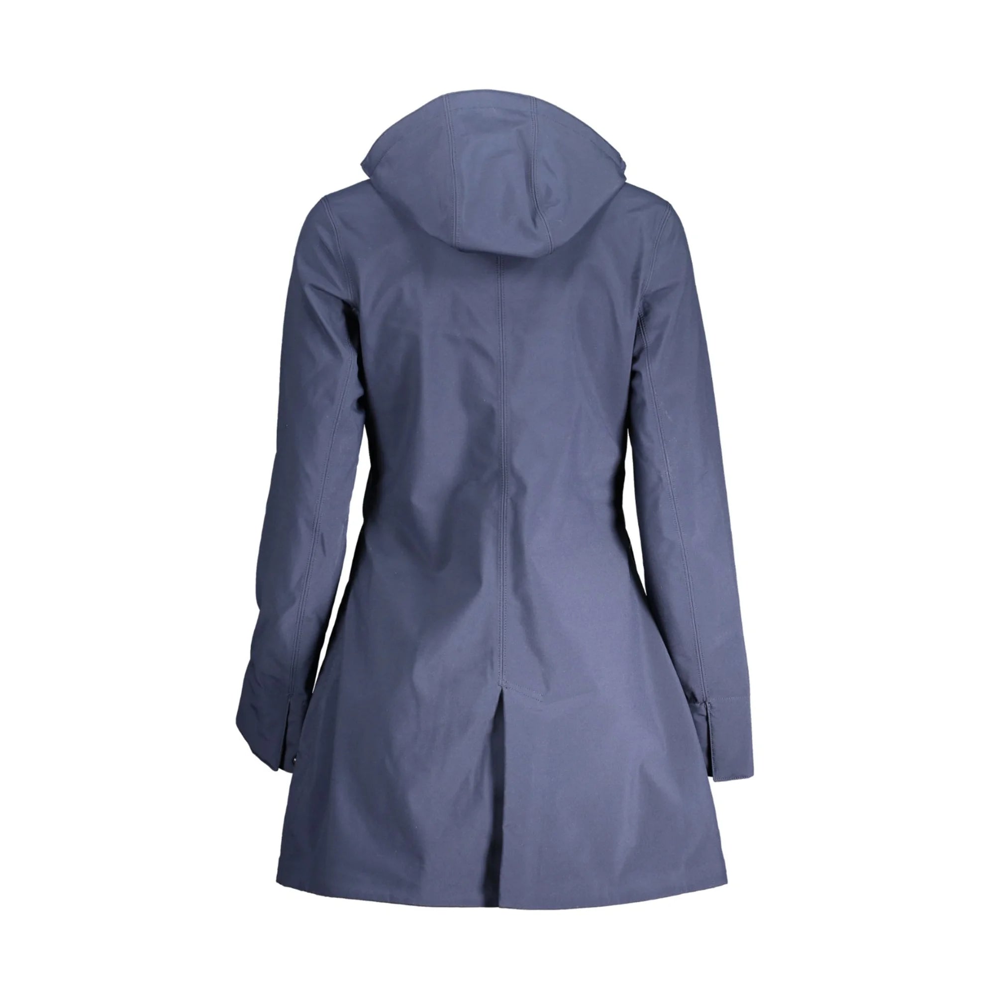 K-Way Giubbotto Maniche Lunghe Donna Blu Zip Logo Giubbotti e Giacche - vista 2