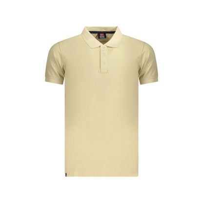 NORWAY 1963 POLO MANICHE CORTE UOMO BEIGE