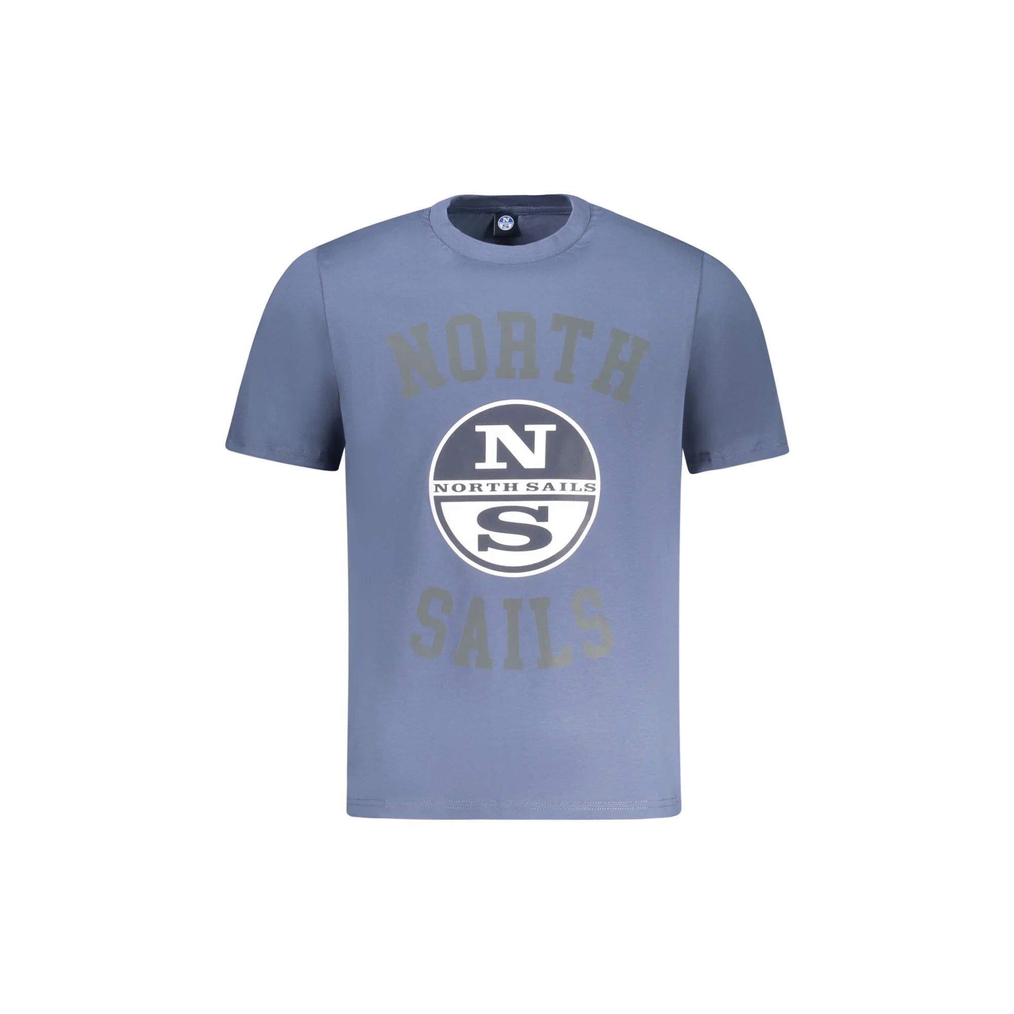 North Sails T-Shirt Maniche Corte Uomo Blu Stampa Logo - foto prodotto
