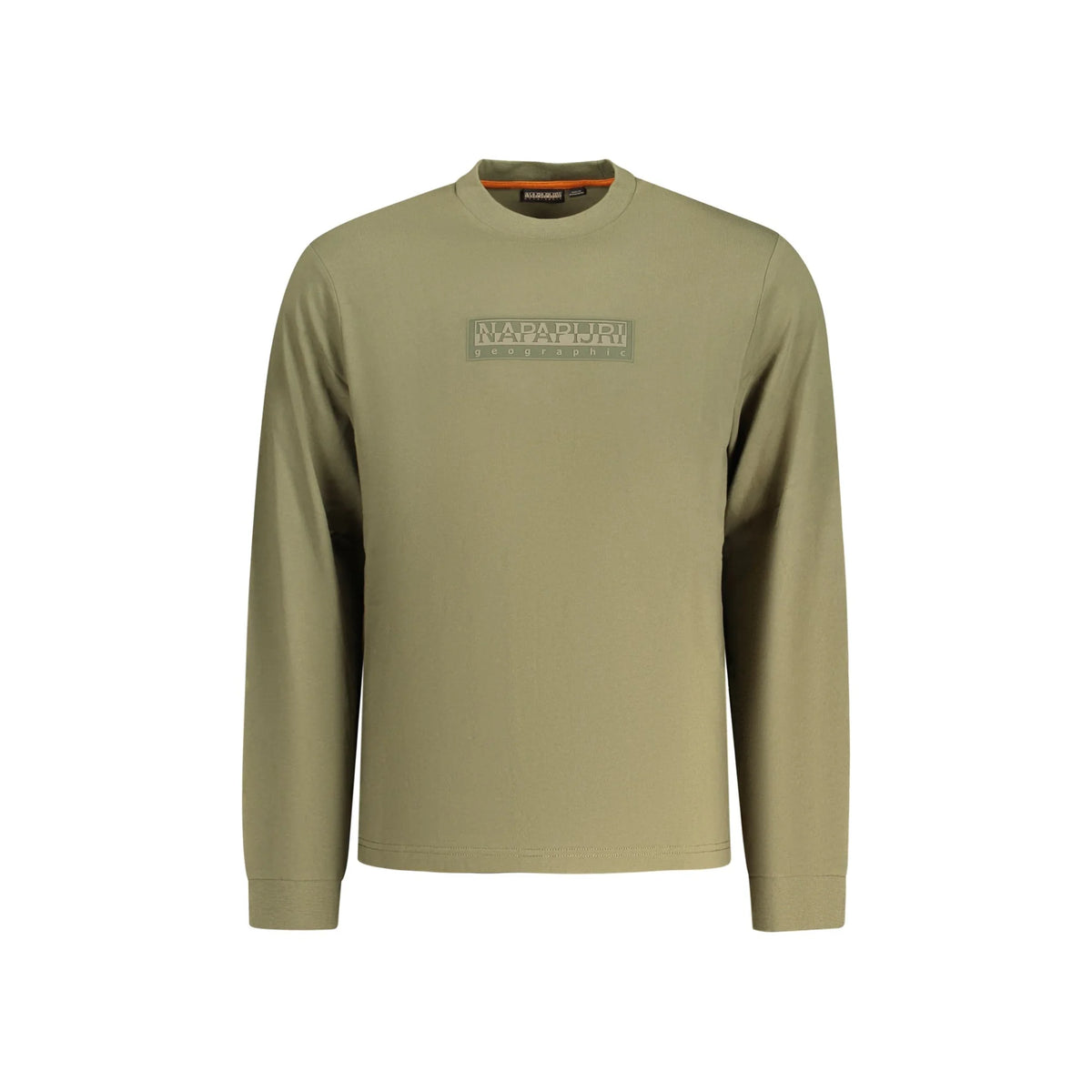 NAPAPIJRI T-SHIRT MANICHE LUNGHE UOMO VERDE