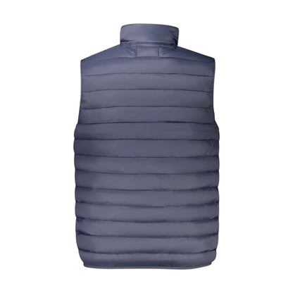 Cavalli Class Smanicato Uomo Blu con Logo Giubbotti e Giacche - vista 2