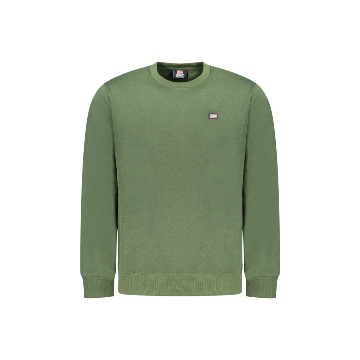 NORWAY 1963 FELPA SENZA ZIP UOMO VERDE