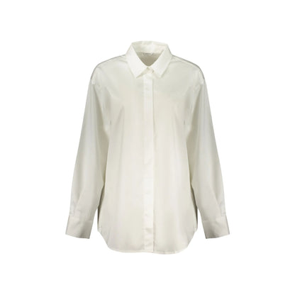 Guess Jeans Camicia Maniche Lunghe Donna Bianca Ricamo Camicie Bianco - foto prodotto