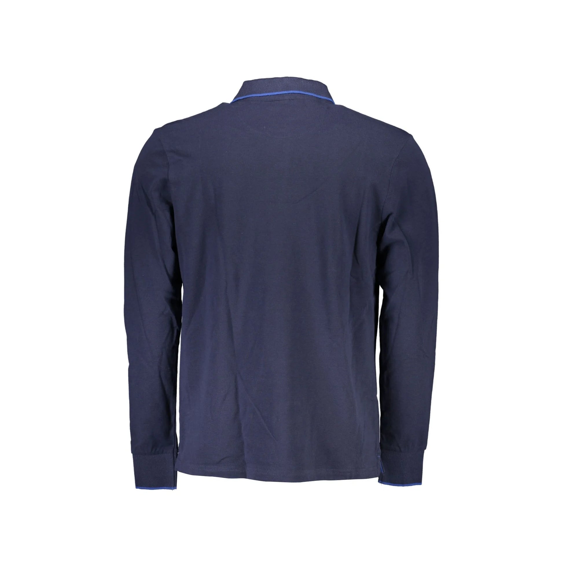 North Sails Polo Maniche Lunghe Uomo Blu Logo - vista 2