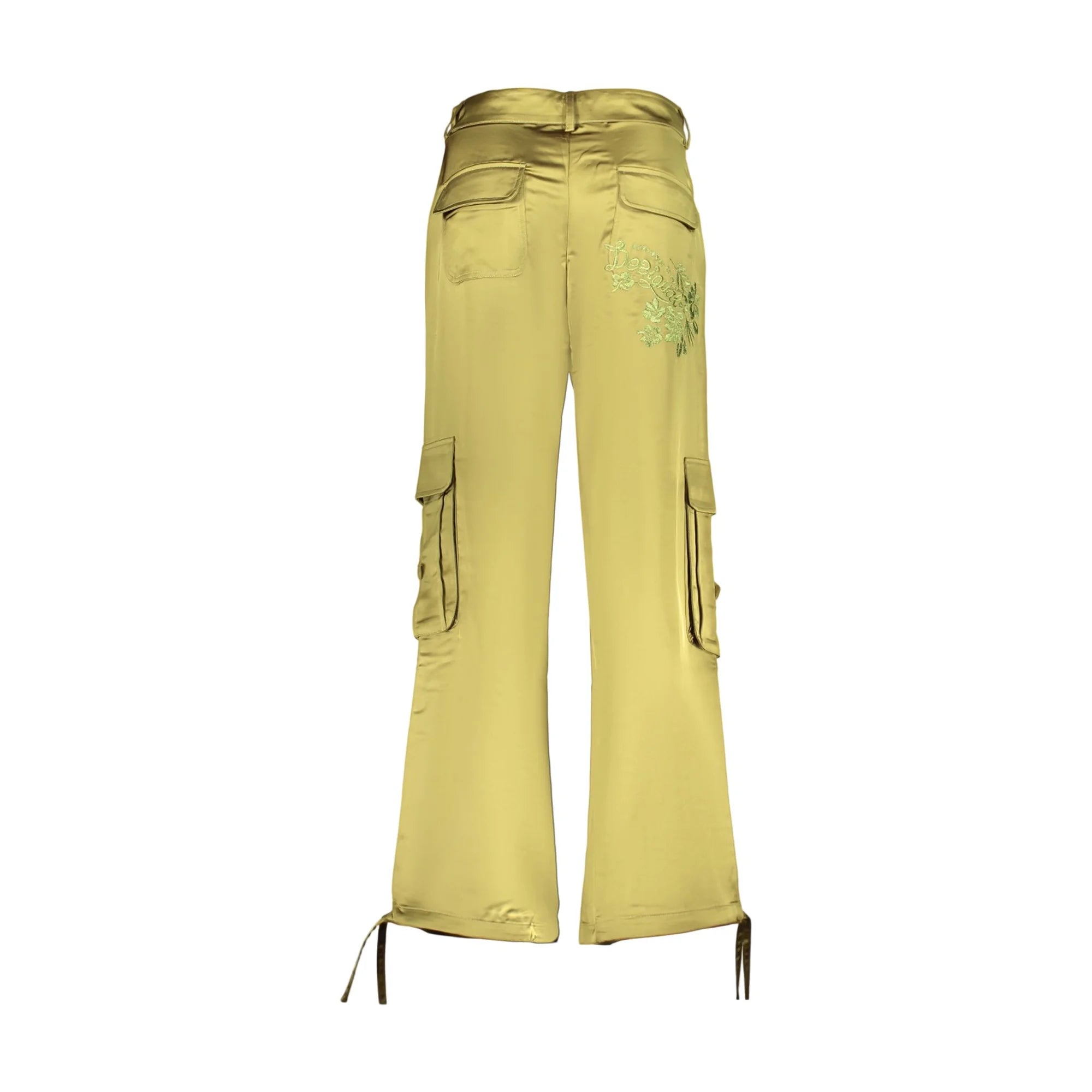DESIGUAL PANTALONE DONNA VERDE
