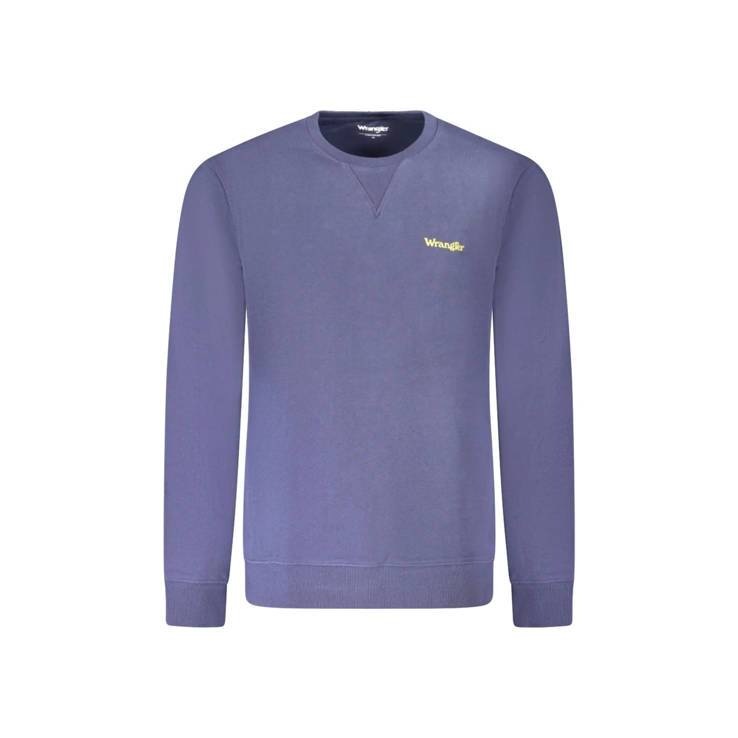 Wrangler Felpa Maniche Lunghe Uomo Blu Stampa Logo Felpe - foto prodotto