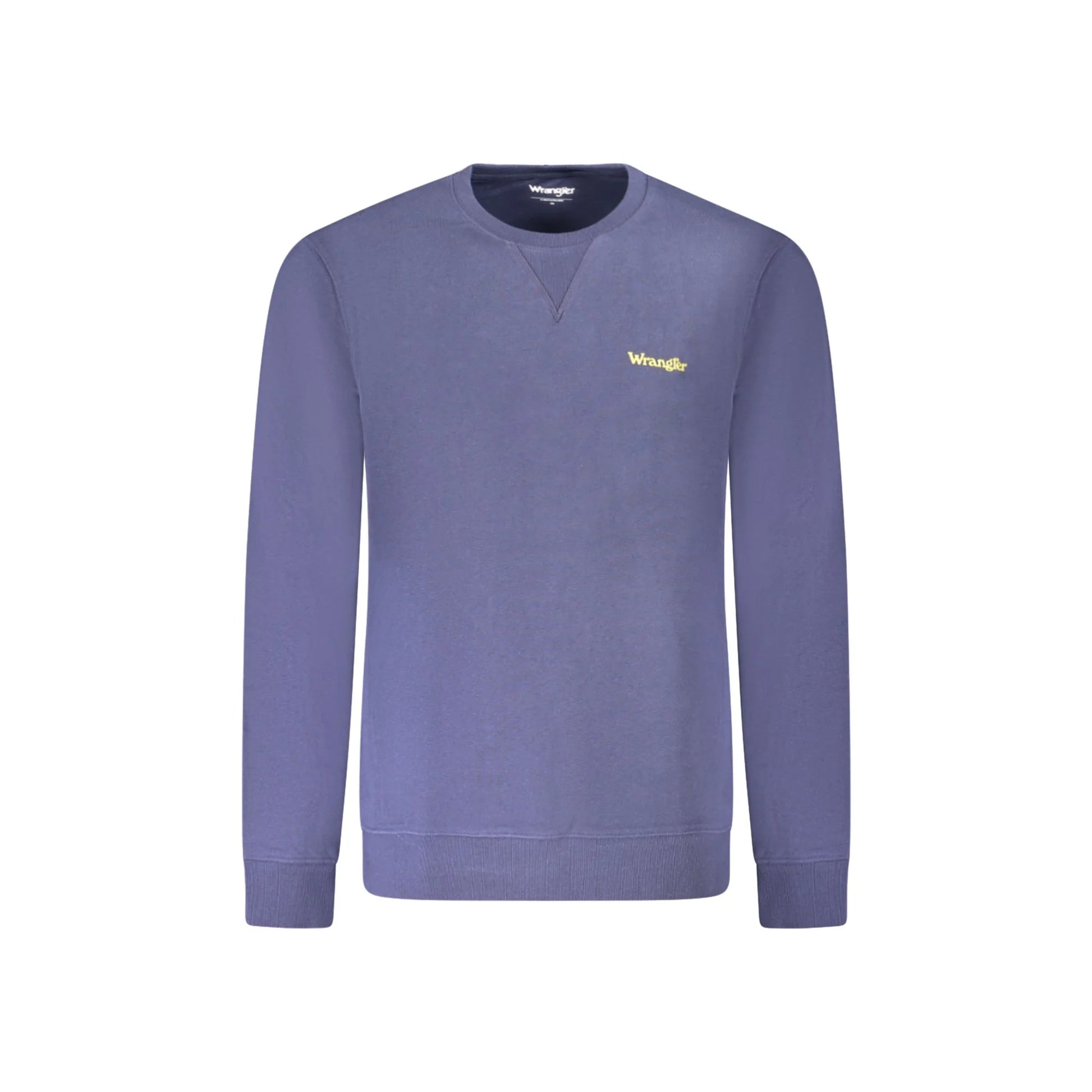 Wrangler Felpa Maniche Lunghe Uomo Blu Stampa Logo Felpe - foto prodotto