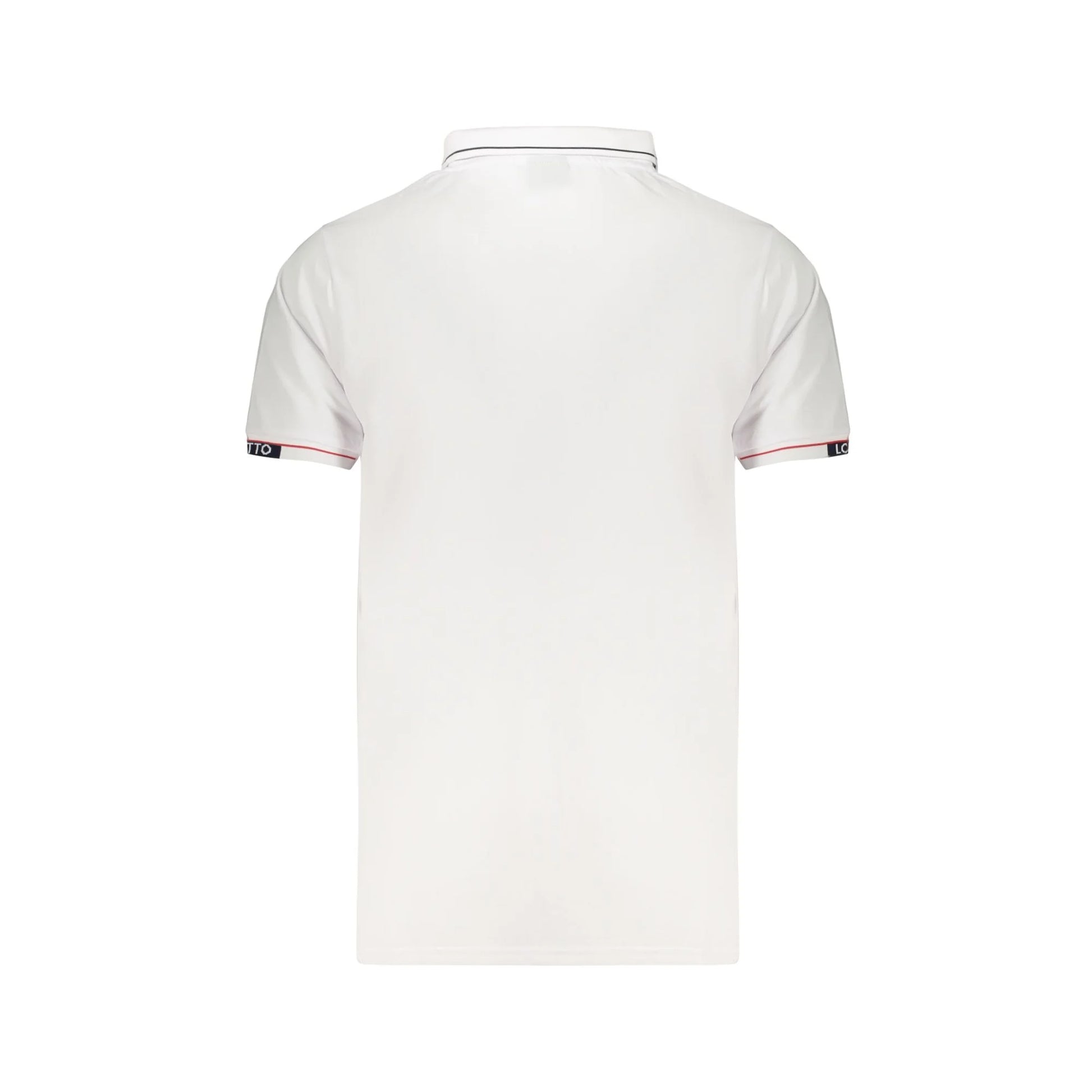 LOTTO POLO MANICHE CORTE UOMO BIANCO