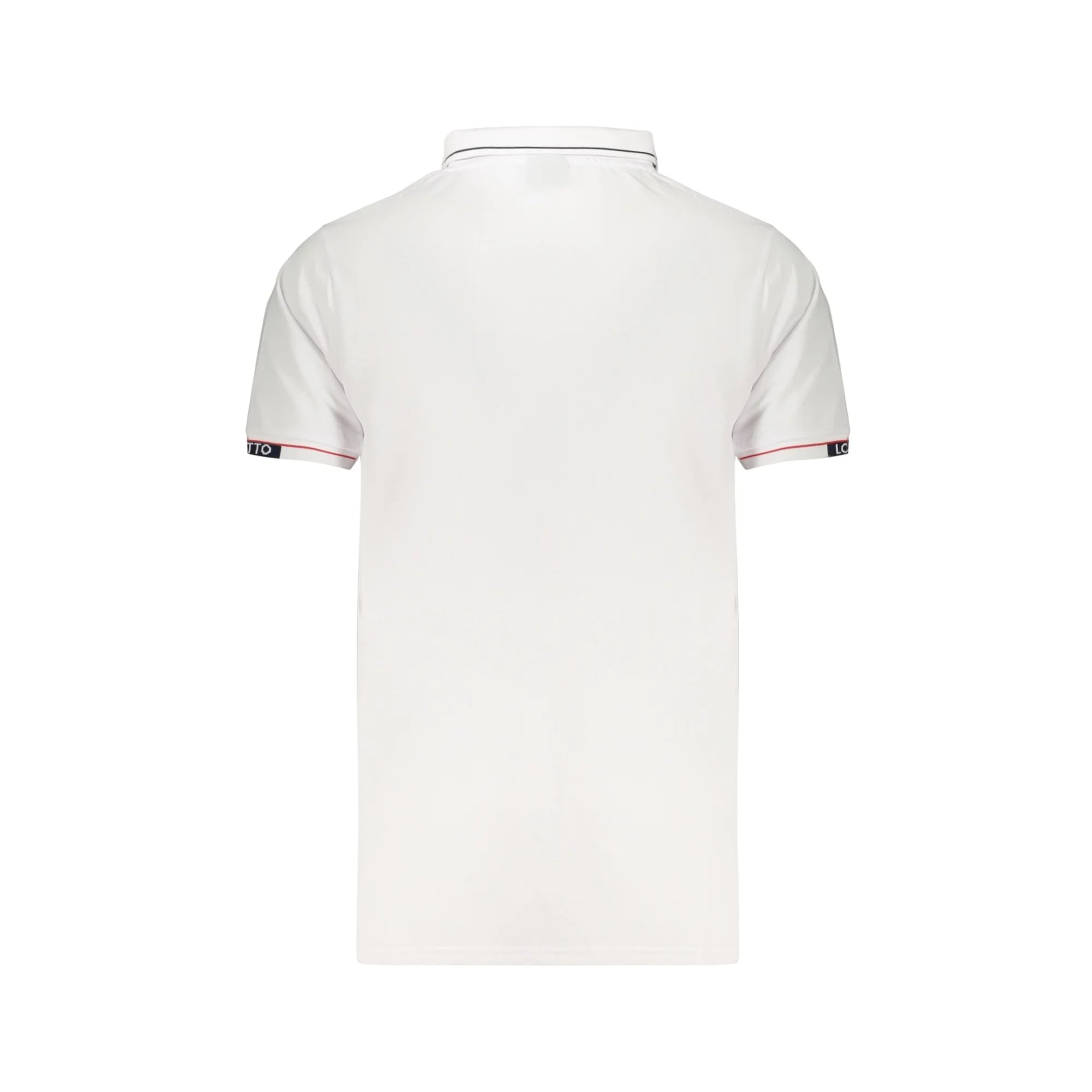 LOTTO POLO MANICHE CORTE UOMO BIANCO