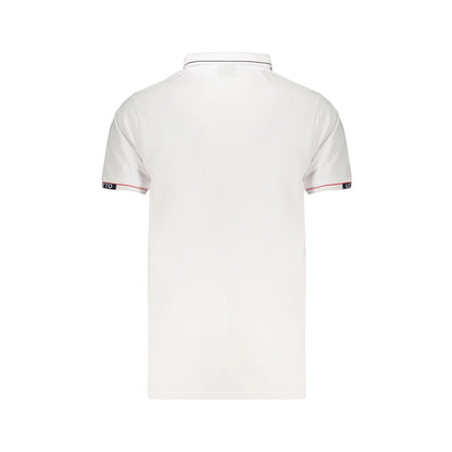 LOTTO POLO MANICHE CORTE UOMO BIANCO