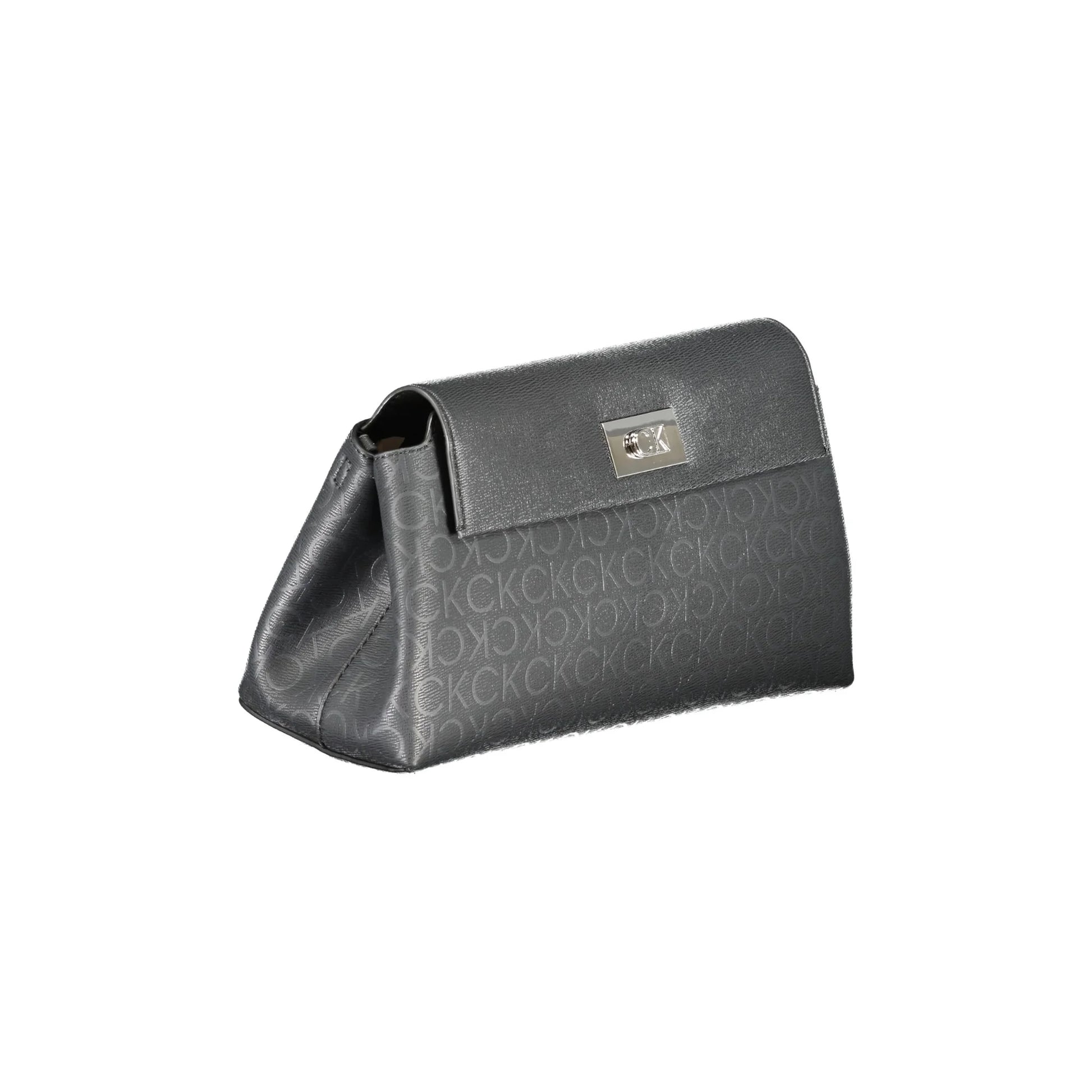 Calvin Klein Borsa Donna Nera a Tracolla con Chiusura a Scatto Borse nero - vista 3