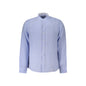 North Sails Camicia Maniche Lunghe Uomo Azzurra Ricamo Camicie Azzurro - foto prodotto