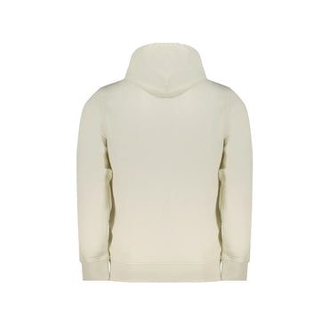 Calvin Klein Felpa Maniche Lunghe Uomo Bianca Stampa Logo Felpe bianco - vista 2